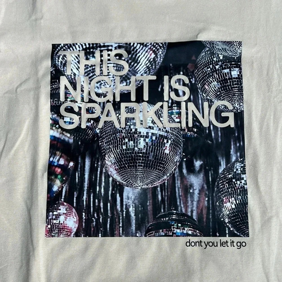 This Night Is Sparkling T-shirt | Taylor Swift Lyrics | Swiftie T-shirts | - Picture 5 of 8
